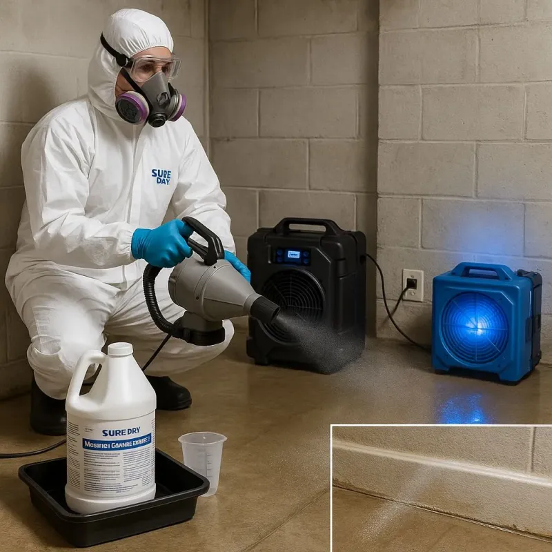Sanitization and Odor Removal process in Sweetser, IN