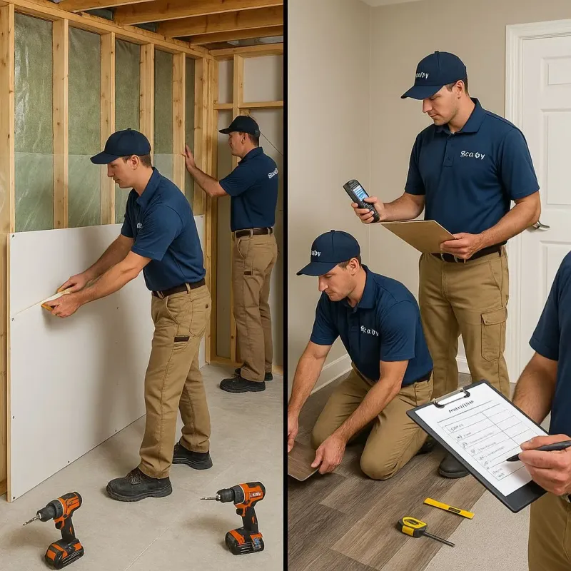 Repairs and Reconstruction process in Sweetser, IN