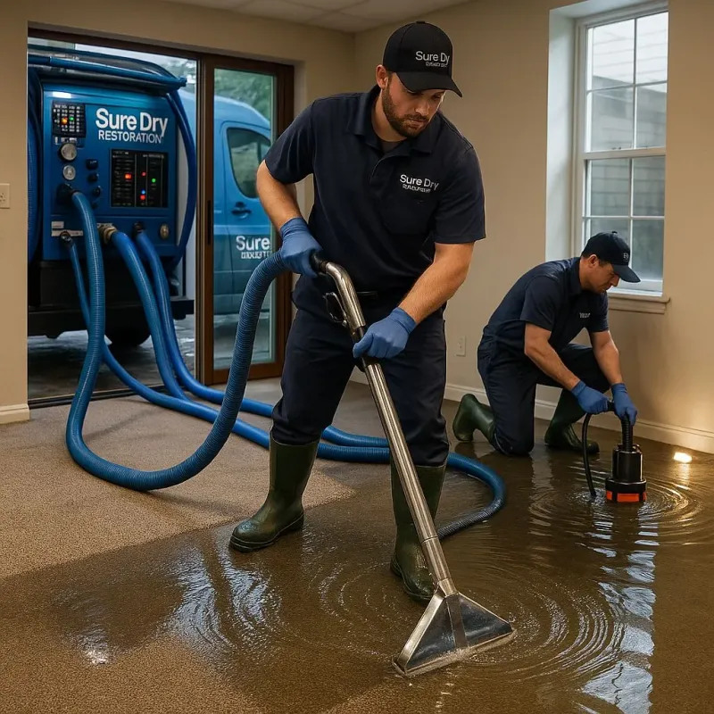 Water Extraction and Removal process in Sweetser, IN